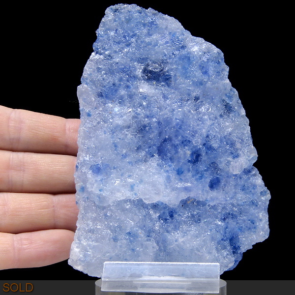 Blue halite; 13 cm