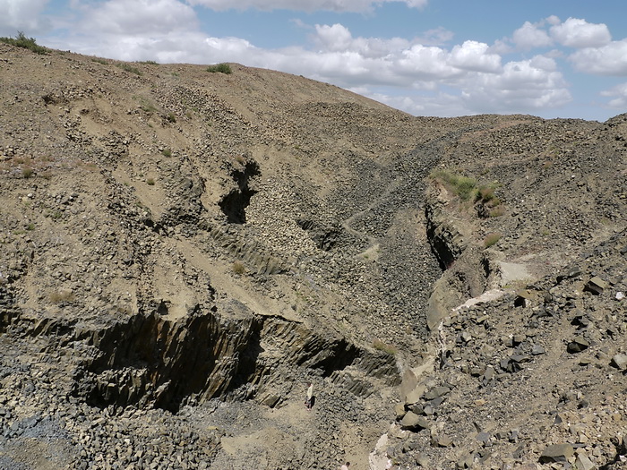 Sidi Rahhal - amethyst's quarries.